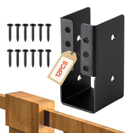 Concealed Joist Hanger 2x4 Steel Brackets, 12 Pack