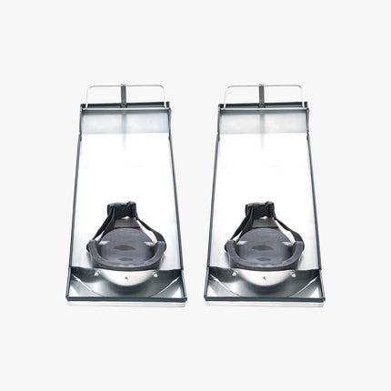 Concrete Knee Boards, Stainless Steel, 30 x 10 in, 2-Pack