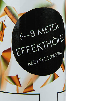 Konfettikanone 40 cm gold