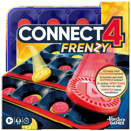 Connect 4 Frenzy: Rasantes Brettspiel für 2 Spieler