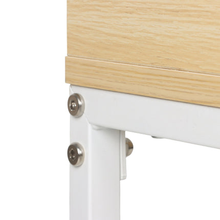 Console à 2 tiroirs et étagère - Style scandinave
