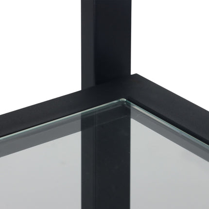 Console à 3 étagères en verre - Design moderne