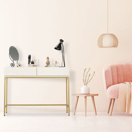 Table console avec tiroirs