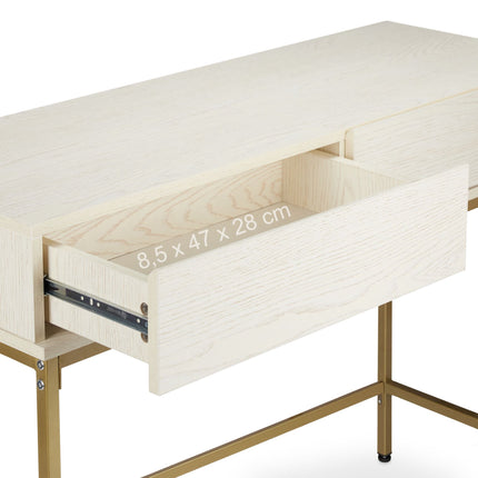 Table console avec tiroirs