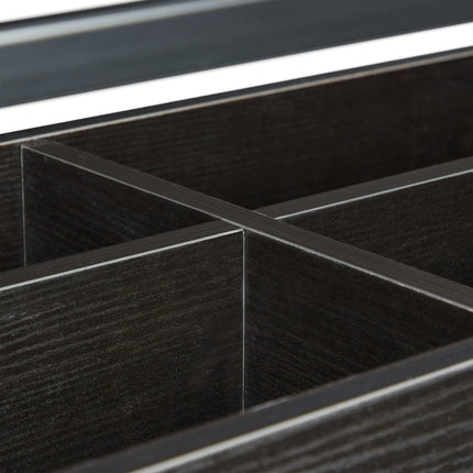 Table console avec compartiment de rangement
