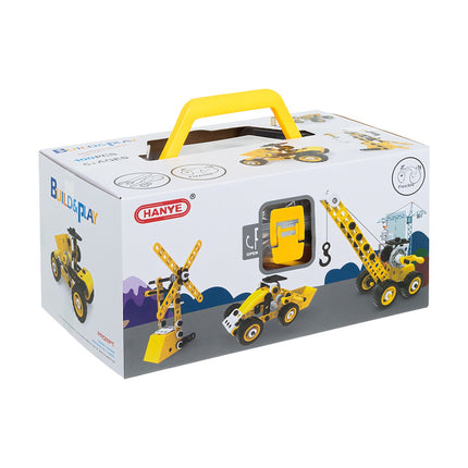 Jeu de construction en blocs, 100 pièces, véhicules, éducatif