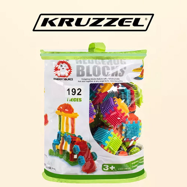 Blocs de construction - hérissons 192pcs. Kruzzel 20376