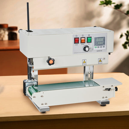 Continuous Band Sealer, Vertical 6-12 mm, Digital Temp Control