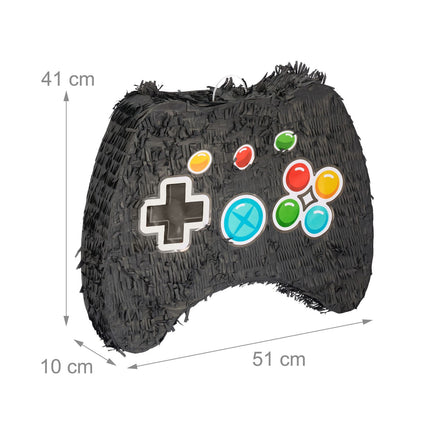 Controller-Piñata-Set mit Stock und Augenmaske