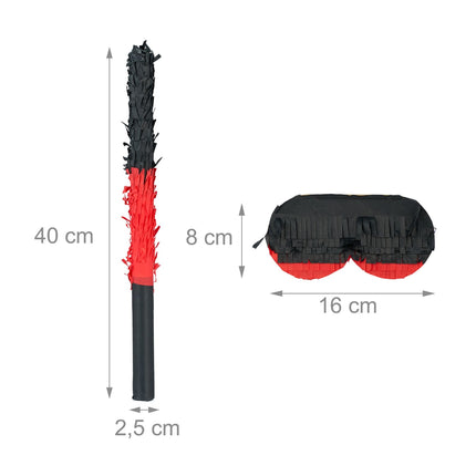 Controller-Piñata-Set mit Stock und Augenmaske