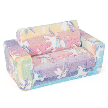 Fauteuil convertible pour enfants - Brille dans le noir, velours
