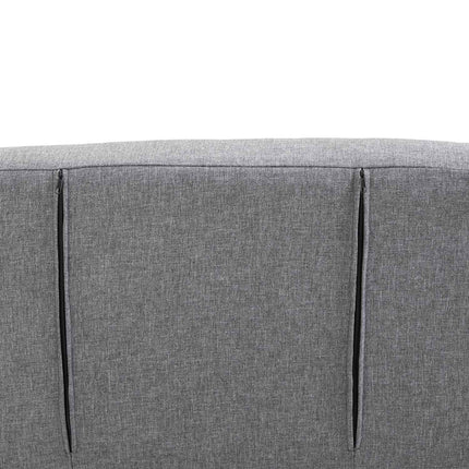 Fauteuil inclinable convertible avec fonction lit, gris, 65 x 69 x 80 cm