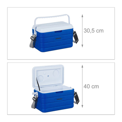 Glacière 10 l avec sangle de transport
