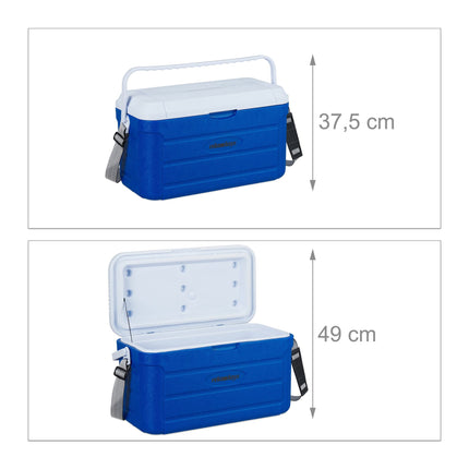 Glacière 20 l avec sangle de transport