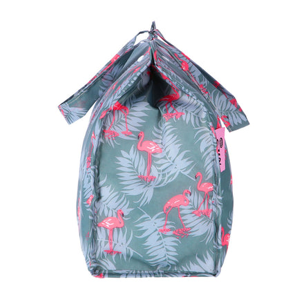 Sac isotherme, motif flamant rose, capacité 5 L