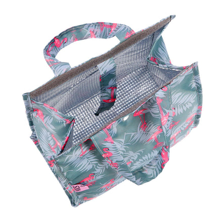 Sac isotherme, motif flamant rose, capacité 5 L