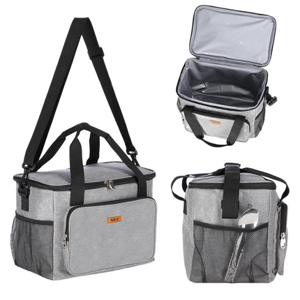 Kühltasche, Grau, 13L Fassungsvermögen
