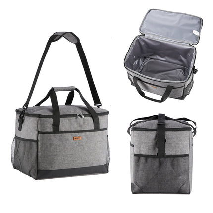 Kühltasche, Grau, 27L Fassungsvermögen