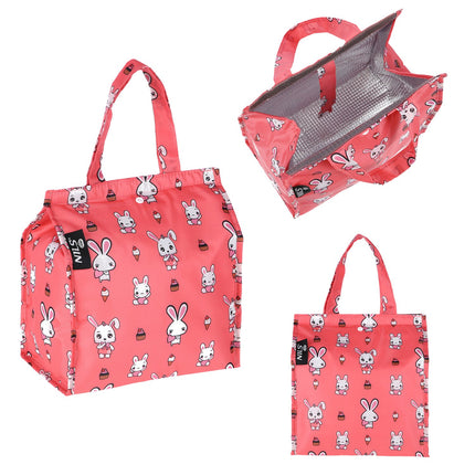 Sac isotherme, motif lapin, capacité 5 L