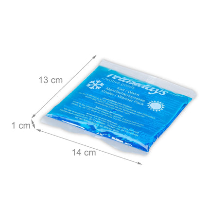 Kühllampen rechteckig 16er Set blau