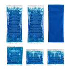 Kühlpads 5er-Pack mit Hülle