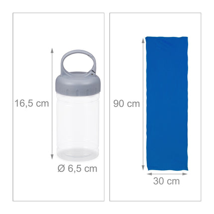Kühlendes Handtuch im 2er-Pack
