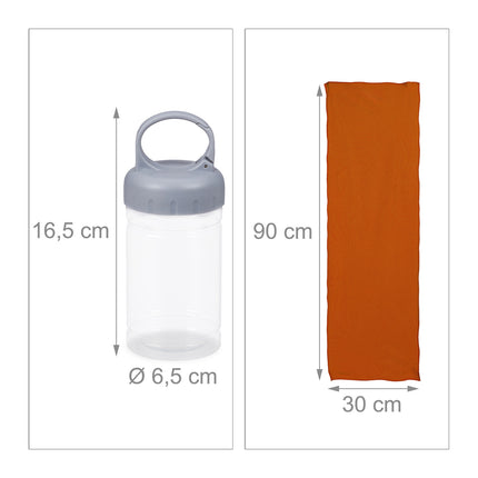 Serviette rafraîchissante en pack de 2