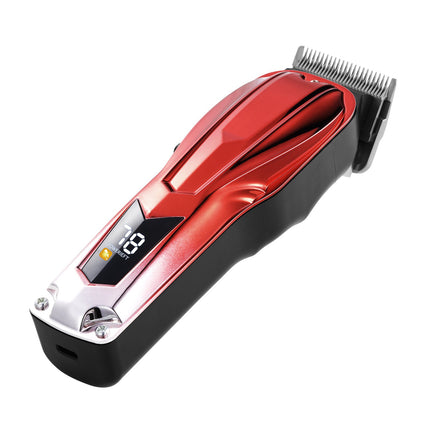 Cordless Hair Clipper, 6800RPM Brushless, LED, 8 Combs