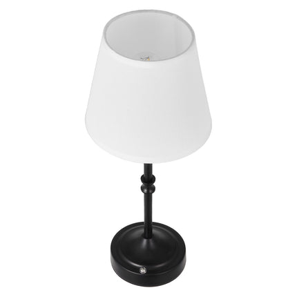 Cordless Table Lamp, Rechargeable 5200mAh, Black