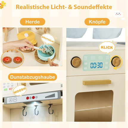 Eckspielküche mit Licht & Sound, 22 Zubehörteile