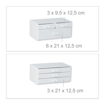 Rangement cosmétique avec 6 tiroirs