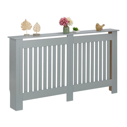 Cache-radiateur de style cottage avec étagère