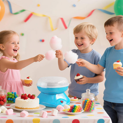 Zuckerwattemaschine, 550W für Zuhause, 10 Stäbchen
