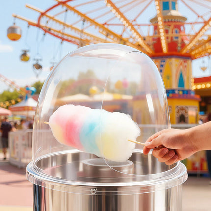 Cotton Candy Machine Acrylic Dome Cover, Fits 15-Inch Bowl