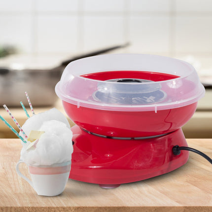 Zuckerwattemaschine – Rot, leicht zu reinigen, tragbares Design