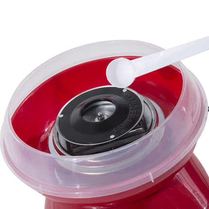 Zuckerwattemaschine – Rot, leicht zu reinigen, tragbares Design