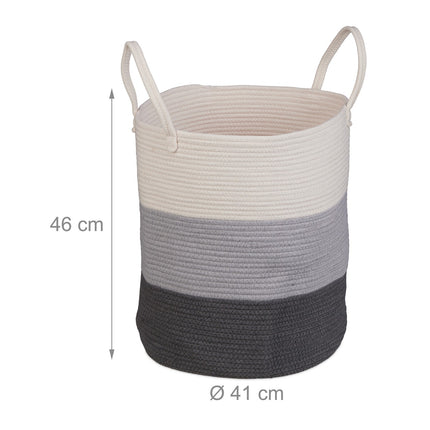 Panier de rangement en coton