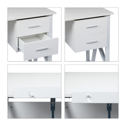 Abdeckbarer Schreibtisch