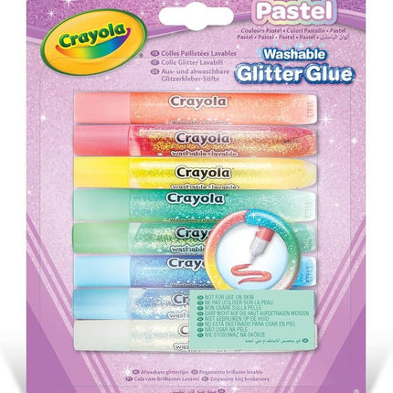 Crayola Glitzerkleber, 8 Stück
