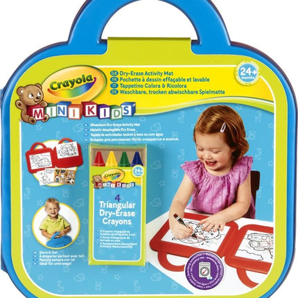 Tapis effaçable à sec Crayola Minikids