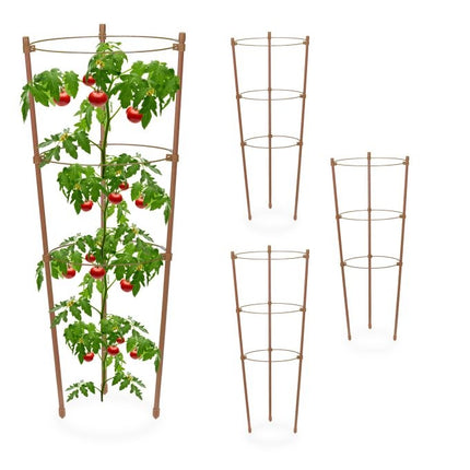 Creeper 45 cm 4er Set braun