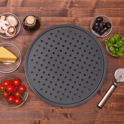Plateau à pizza croustillant - lot de 3