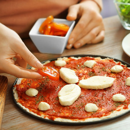 Plateau à pizza croustillant - lot de 3
