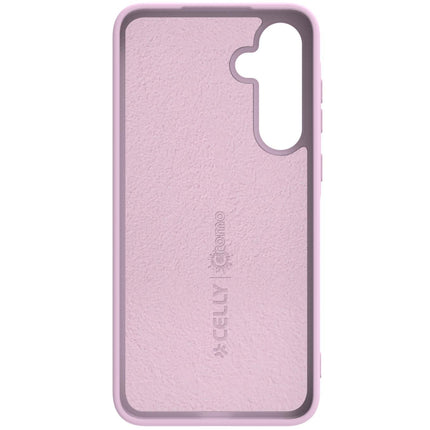 Cromo Weiche Gummihülle Galaxy A55 5G Rosa