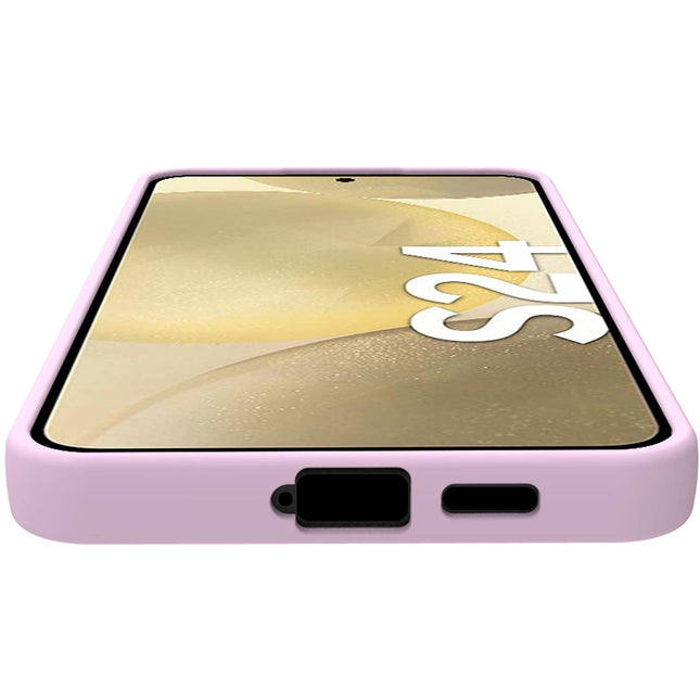Cromo Weiche Gummihülle Galaxy S24 5G Rosa