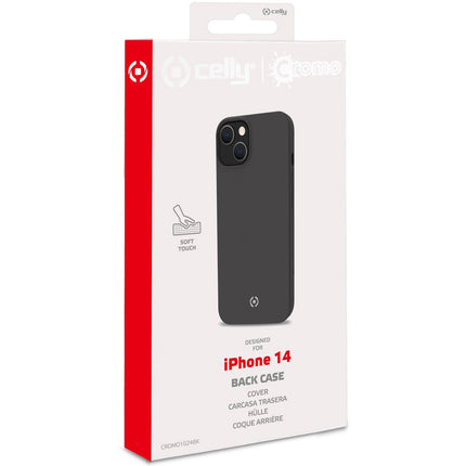 Cromo Soft Gummihülle iPhone 14 Schwarz