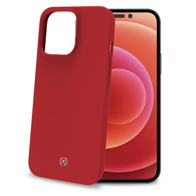 Cromo Soft rubber case iPhone 14 Pro Red