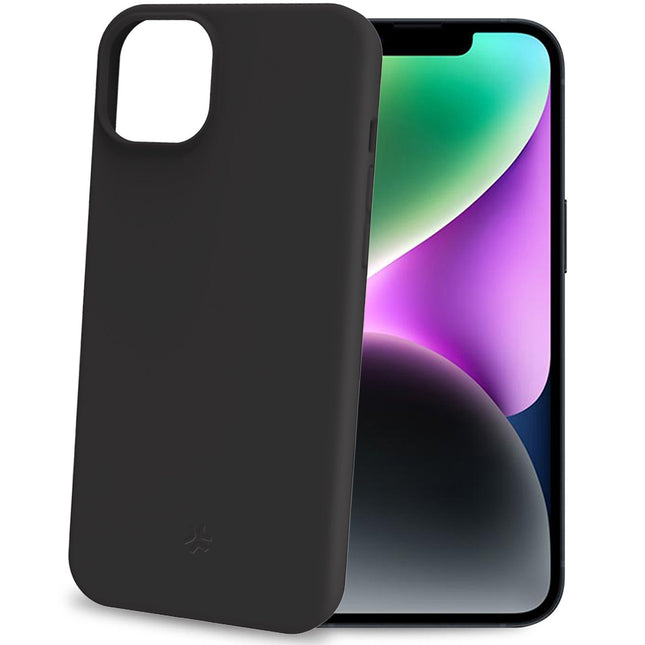 Cromo Soft rubber case iPhone 15 Black