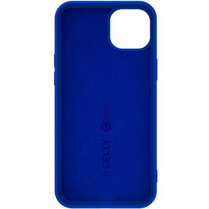Cromo Soft Gummihülle iPhone 15 Blau