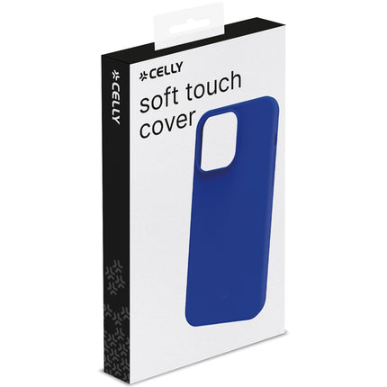 Cromo Soft Gummihülle iPhone 15 Blau